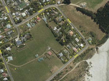 Prime beach frontage subdivision sections