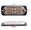 Amber flashing emergency strobe lights - New Carousel 4