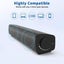Computer Speakers Wired Computer Sound Bar, Stereo USB Powered Mini Soundbar - U Carousel 3
