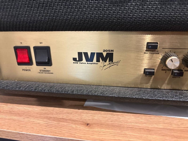 Marshall JVM 205H 50-Watt Valve Amplifier Head - Excellent Condition Carousel 2