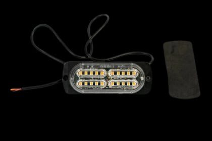 Amber flashing emergency strobe lights - New Carousel 1