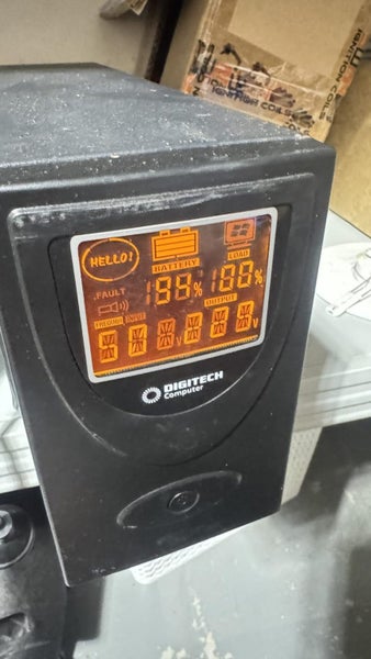 Digitech 650VA/390W Line Interactive UPS with LCD and USB Carousel 3