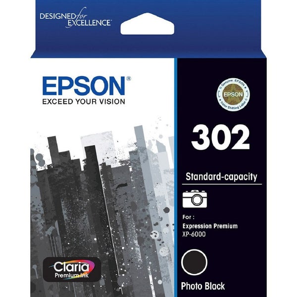 Epson 302XL ink Photo Black - New Carousel 1
