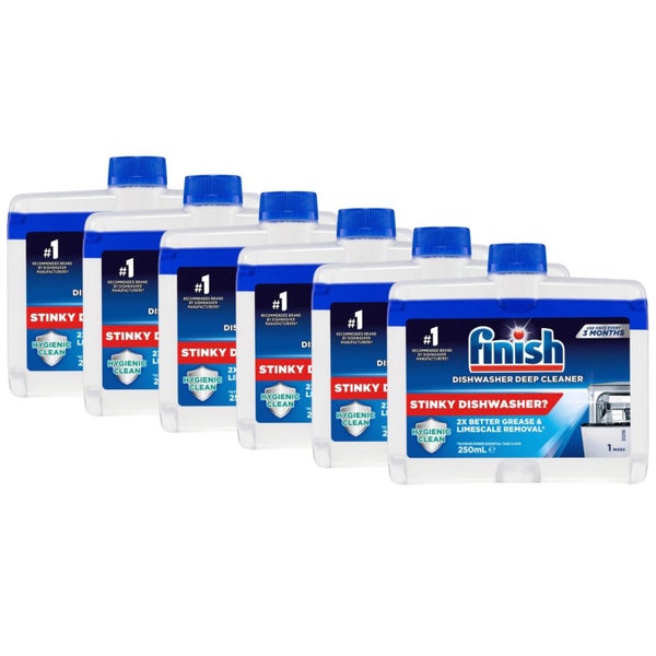 Finish Dishwasher Cleaner 250ml (Pack of 6) - New Carousel 1