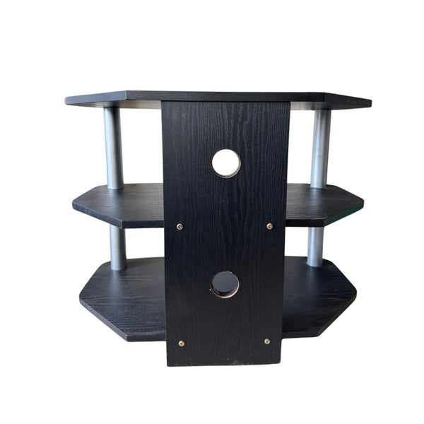 TV Unit / Entertainment Stand – 3 Tier Shelves Carousel 2