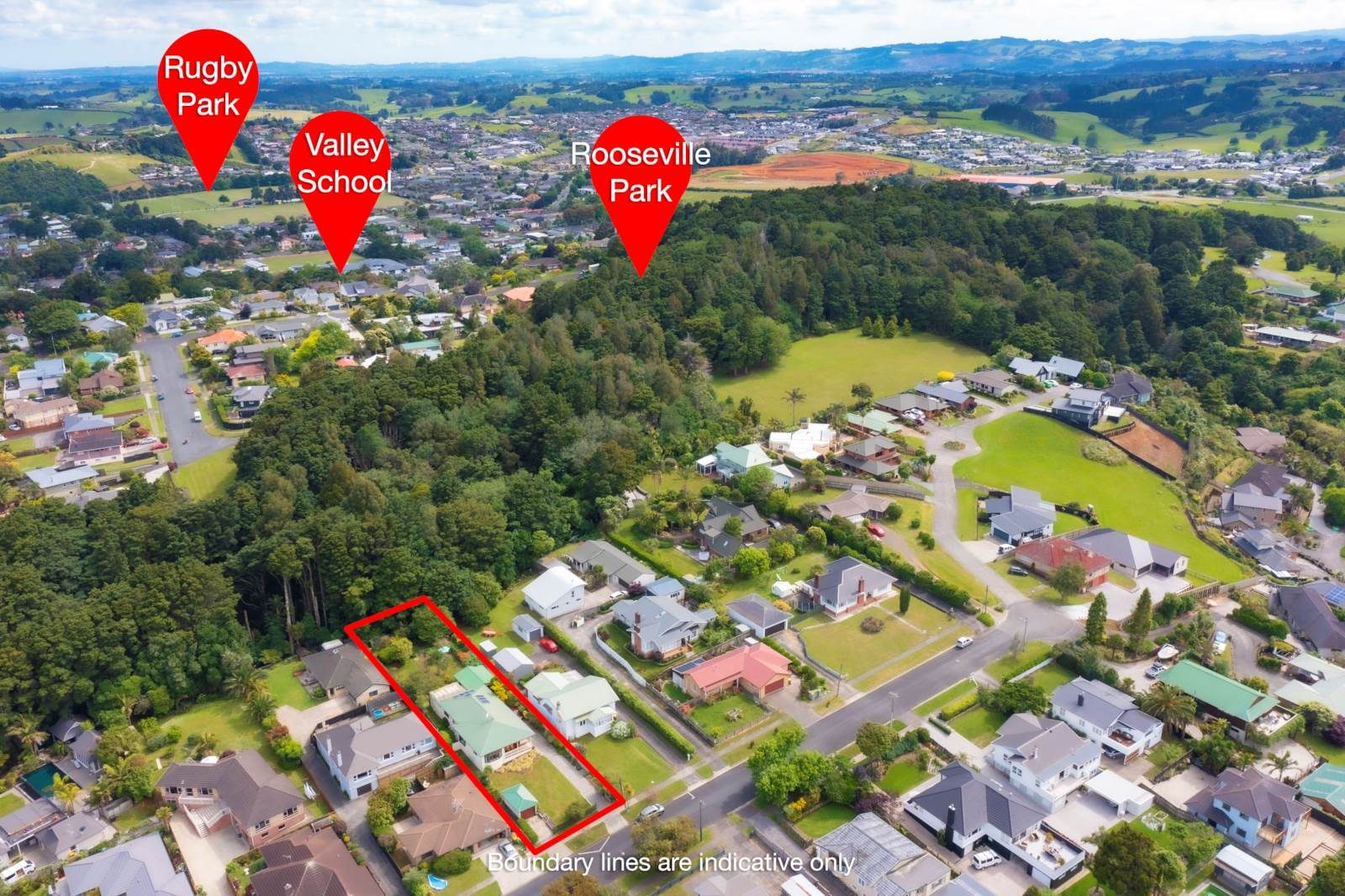 200m from the Pukekohe Train Station. — slide 23