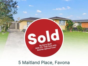 5 Maitland Place, Favona, Auckland