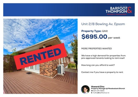 2/8 Bowling Avenue, Epsom, Auckland