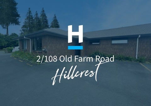 2/108 Old Farm Road, Hamilton East, Hamilton
