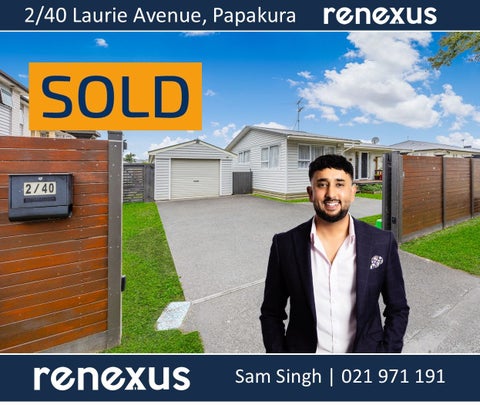 2/40 Laurie Avenue, Papakura, Papakura