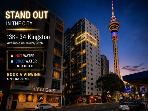 13K/34 Kingston Street, Auckland Cent, Auckland