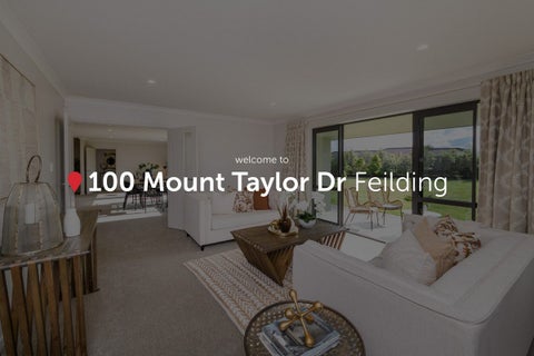 100 Mount Taylor Drive, Feilding, Feilding