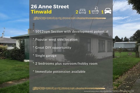 26 Anne Street, Tinwald, Ashburton