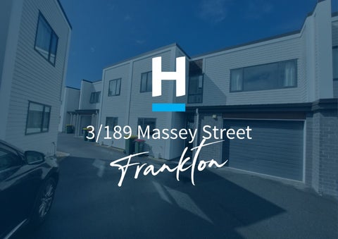 3/189 Massey Street, Frankton, Hamilton