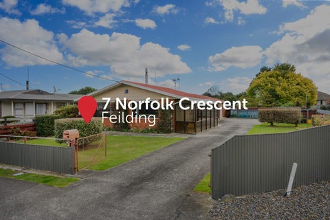 7 Norfolk Crescent, Feilding, Feilding