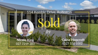 114 Kemble Drive, Rolleston, Rolleston