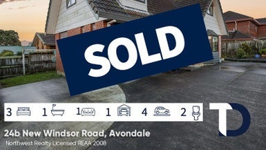 24B New Windsor Road, Avondale, Auckland