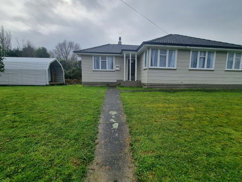 **1 week rent free** 23 Wilson Street, Pahiatua, Tararua, Manawatu / Whanganui