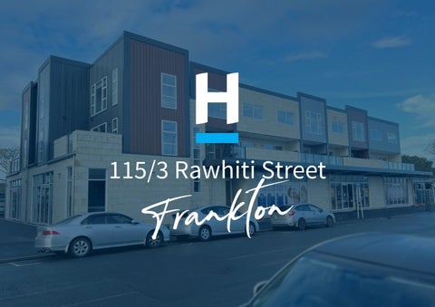 115/3 Rawhiti Street, Frankton, Hamilton