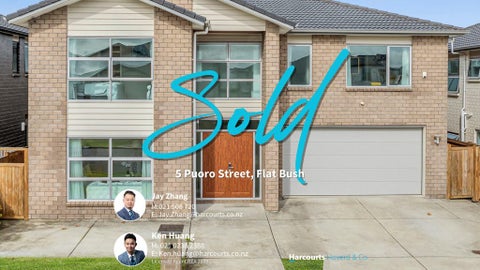 5 Puoro Street, Flat Bush, Auckland