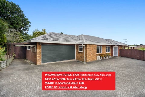 172B Hutchinson Avenue, New Lynn, Auckland