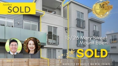15/26 Mary Street, Mount Eden, Auckland