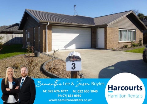 3 Fasham Lane, Huntington, Hamilton