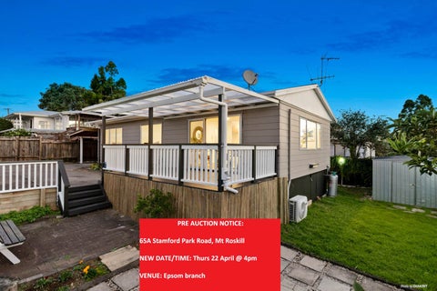 65A Stamford Park Road, Mount Roskill, Auckland