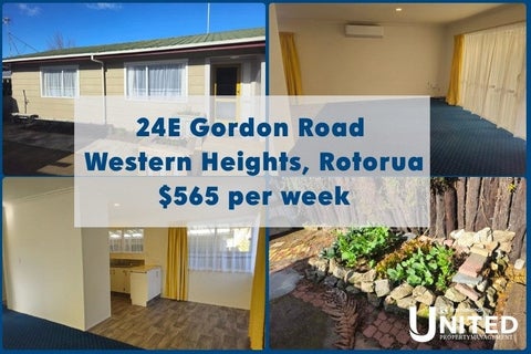 24E Gordon Road, Western Heights, Rotorua