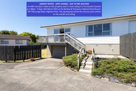 2/6 Benygloe Place, Highland Park, Auckland