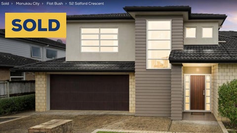52 Salford Crescent, Flat Bush, Auckland