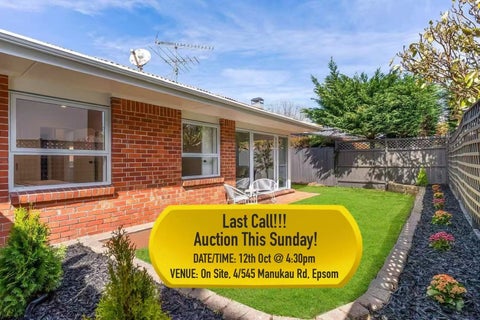 4/545 Manukau Road, Epsom, Auckland