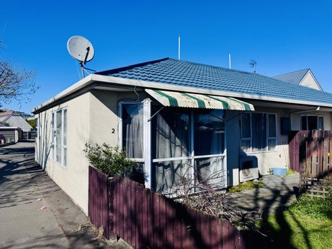 2/60 Somerset Crescent, Spreydon, Christchurch