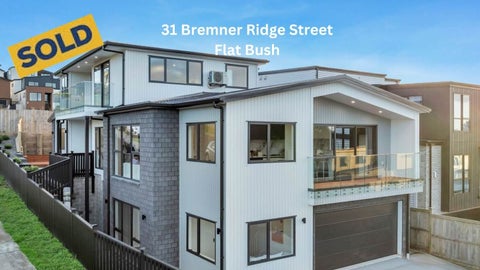 31 Bremner Ridge Street, Flat Bush, Auckland