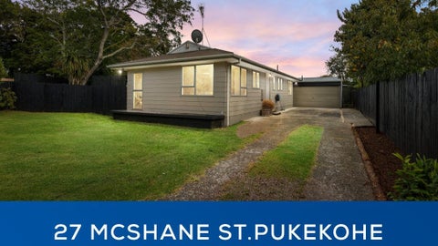 27 McShane Street, Pukekohe, Pukekohe