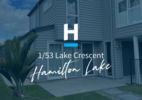 1/53 Lake Crescent, Hamilton Lake, Hamilton