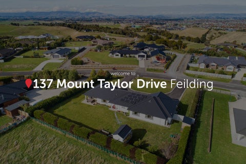 137 Mount Taylor Drive, Feilding, Feilding