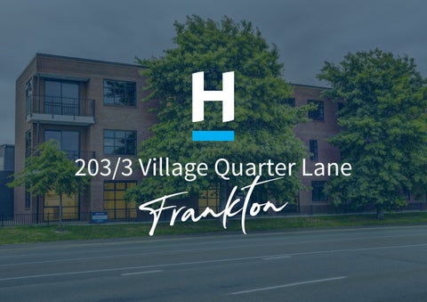 203/3 Village Quarter Lane, Frankton, Hamilton