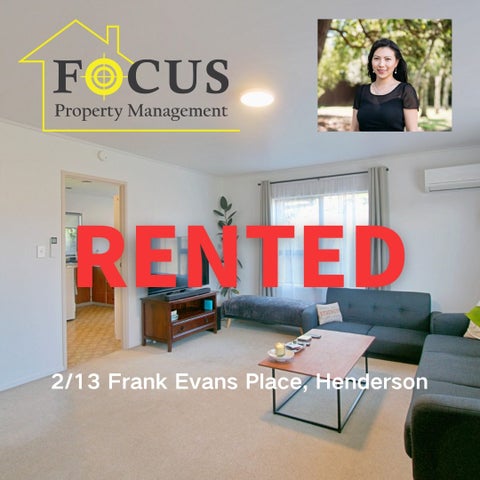 2/13 Frank Evans Place, Henderson, Auckland
