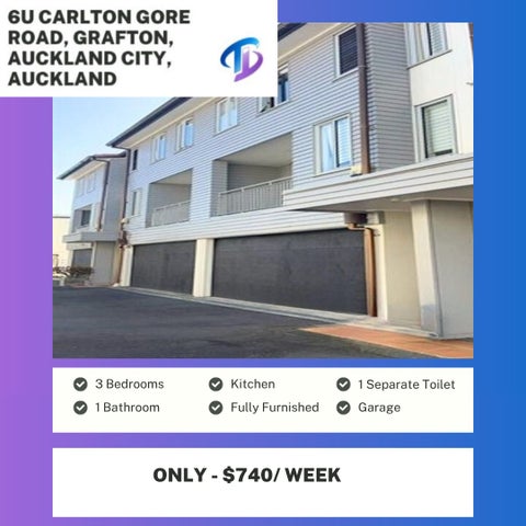 6U Carlton Gore Road, Grafton, Auckland