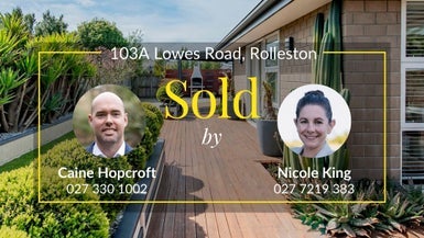 103A Lowes Road, Rolleston, Rolleston