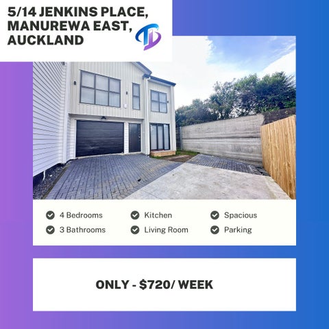 14 Jenkins Place, Manurewa East, Auckland