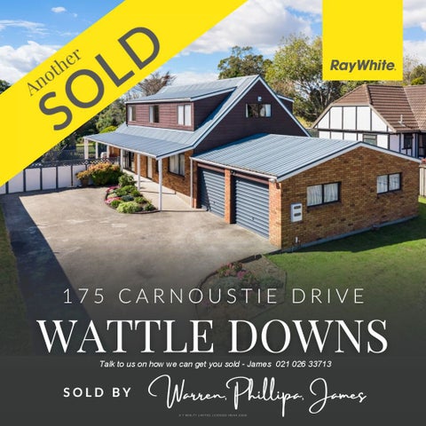 175 Carnoustie Drive, Wattle Downs, Auckland