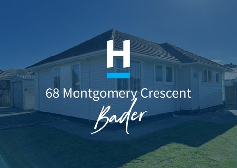 68A Montgomery Crescent, Bader, Hamilton