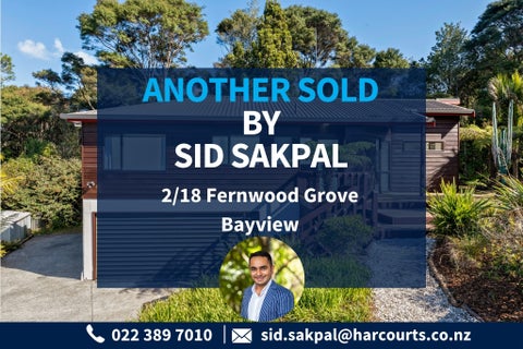 2/18 Fernwood Grove, Bayview, Auckland