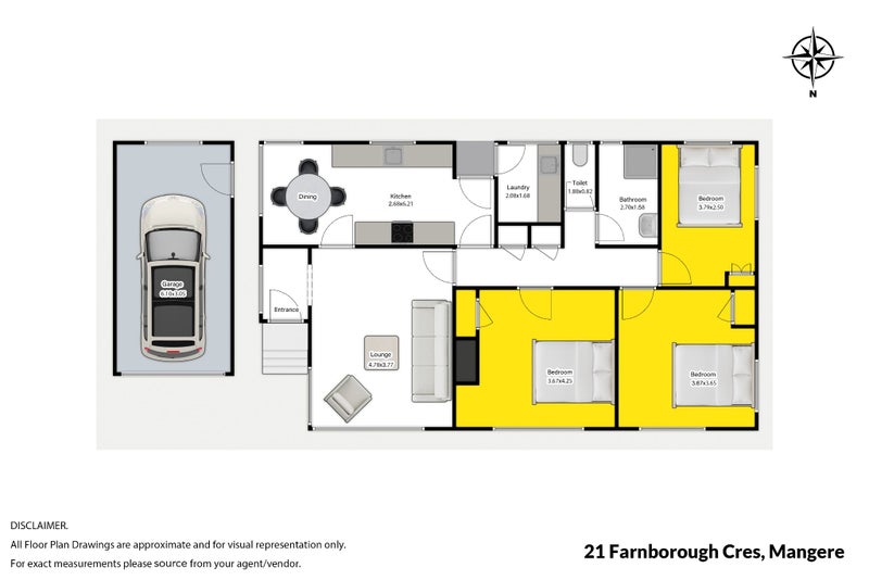 21 Farnborough Crescent, Mangere, Auckland - Carousel 10