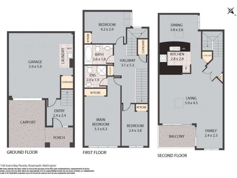 5/148 Evans Bay Parade, Roseneath, Wellington - Carousel 19