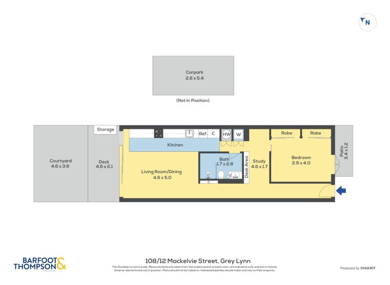 108/12 Mackelvie Street, Grey Lynn, Auckland - Carousel 15