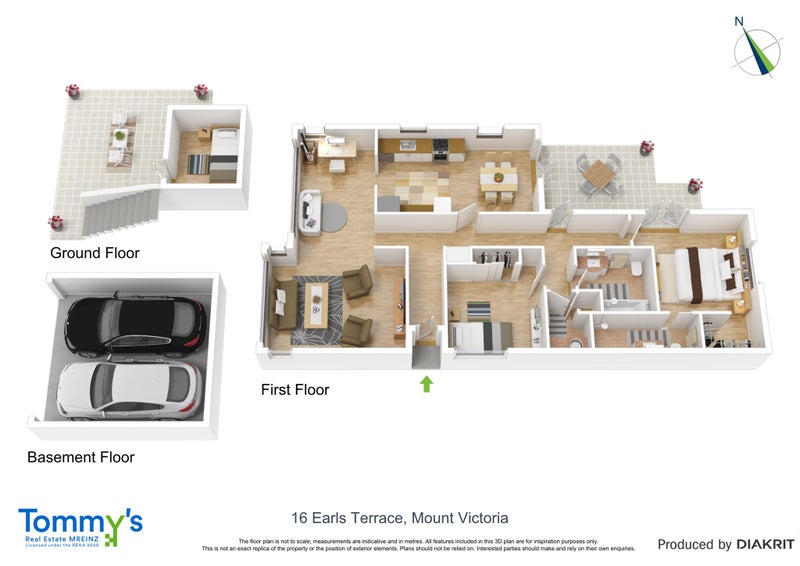 16 Earls Terrace, Mount Victoria, Wellington - Carousel 16