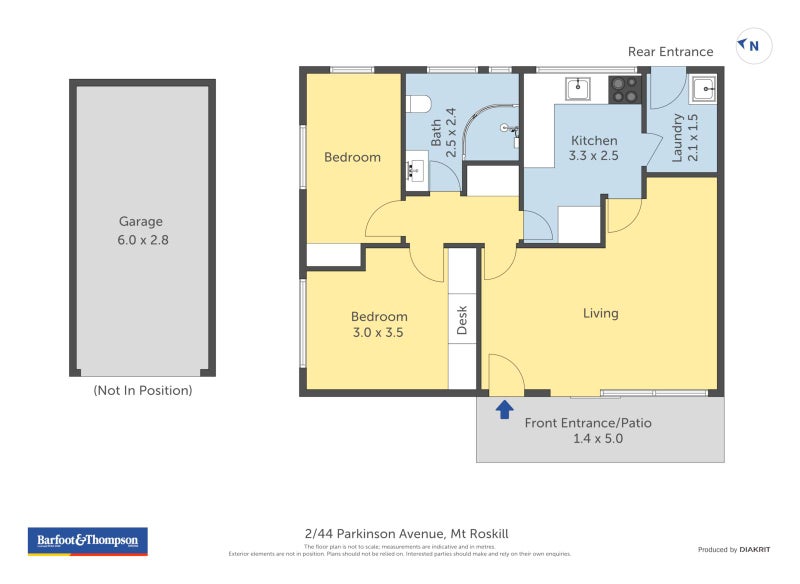 2/44 Parkinson Avenue, Owairaka, Auckland - Carousel 11